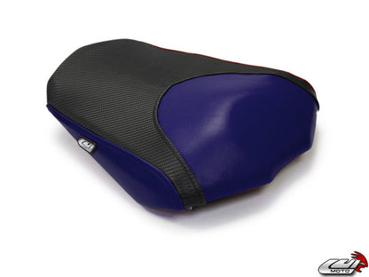 LUIMOTO (Raven Edition) Passenger Seat Covers for the YAMAHA FZ1 (06-15)