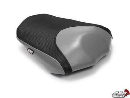 LUIMOTO (Raven Edition) Passenger Seat Covers for the YAMAHA FZ1 (06-15)
