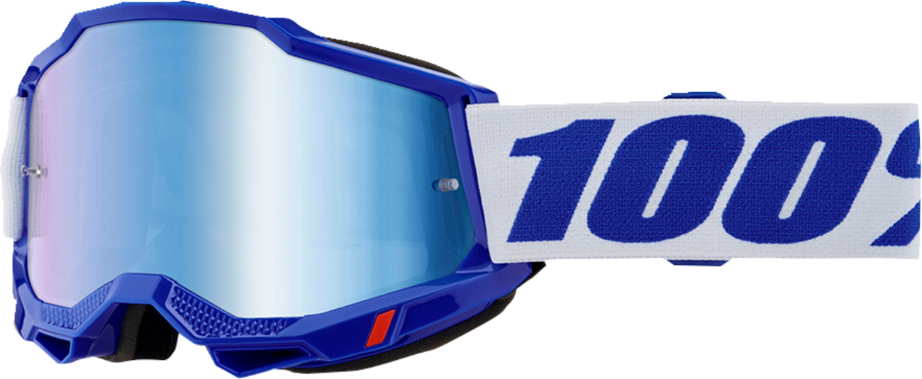 100% Accuri 2 Goggle - Blue - Blue Mirror Lens 50014-00039