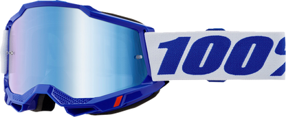 100% Accuri 2 Goggle - Blue - Blue Mirror Lens 50014-00039