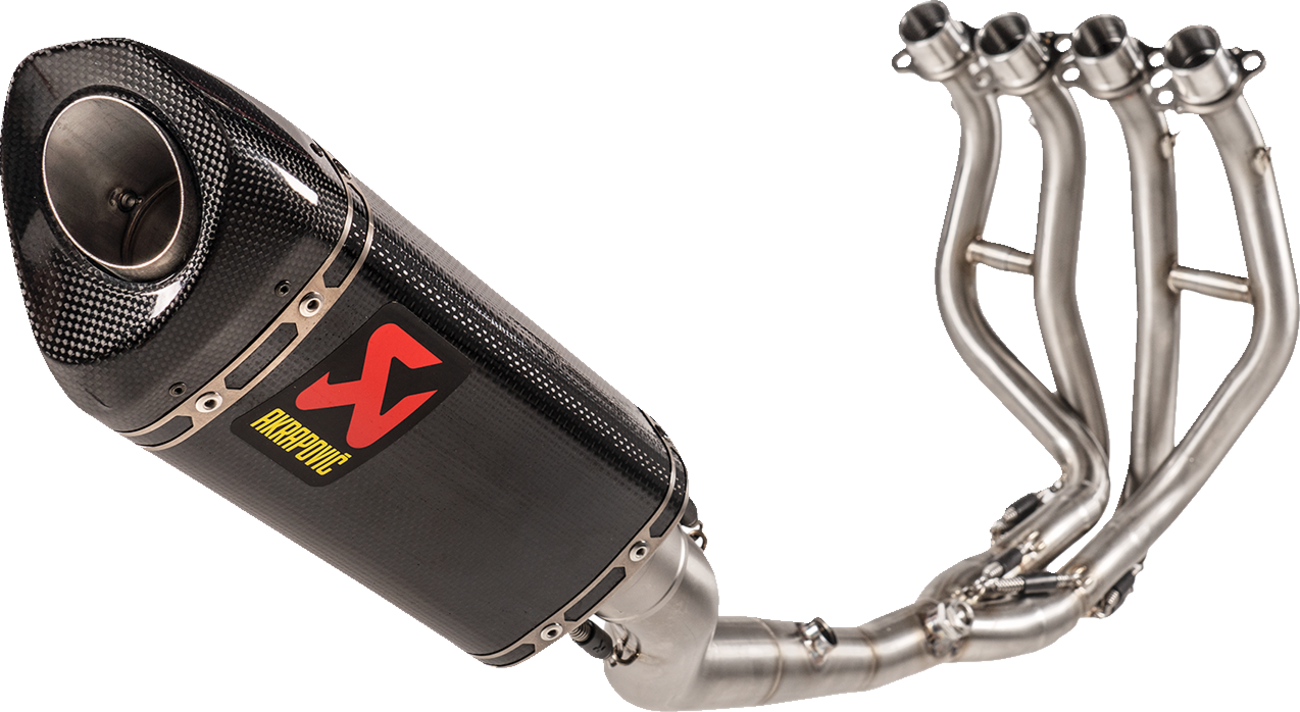 AKRAPOVIC Racing Line Exhaust System - Carbon Fiber S-K2R3-APC