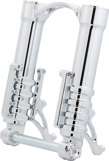 ARLEN NESS Fork Legs - 49 mm - Chrome - For Custom Radial Mount Brake Caliper 120-012