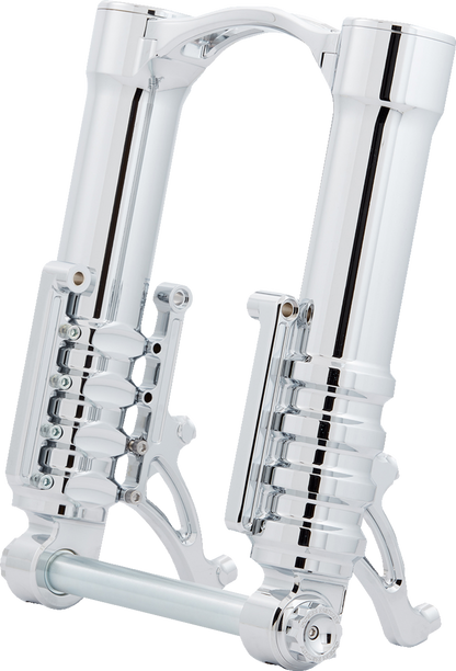 ARLEN NESS Fork Legs - 49 mm - Chrome - For Custom Radial Mount Brake Caliper 120-012
