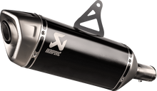 AKRAPOVIC Slip-On Line Muffler - Titanium - Black S-H7SO6-HRTBL