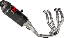 AKRAPOVIC Racing Line Exhaust System - Carbon - Kawasaki ZX-6R S-K6R11-RC/1
