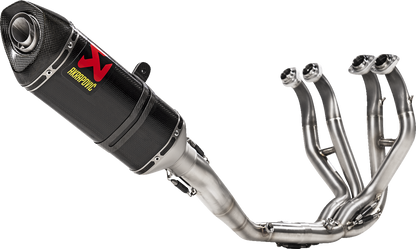 AKRAPOVIC Racing Line Exhaust System - Carbon - Kawasaki ZX-6R S-K6R11-RC/1