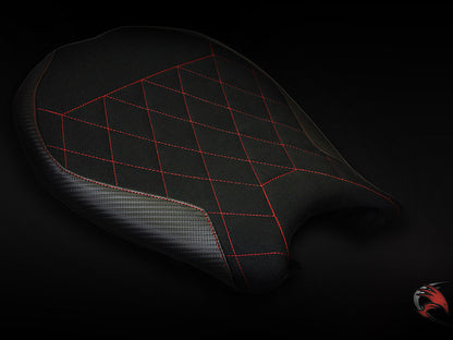 LUIMOTO Diamond Edition Rider Seat Cover for the DUCATI 1198 / 1098 / 848 / Evo