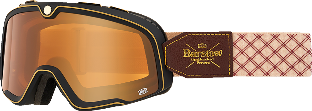 100% Barstow Goggle - Solace - Persimmon Lens 50000-00018