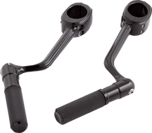 ARLEN NESS Forged Highway Peg Mounts w/ Pegs - Black 400-045