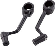 ARLEN NESS Forged Highway Peg Mounts - Black 400-043