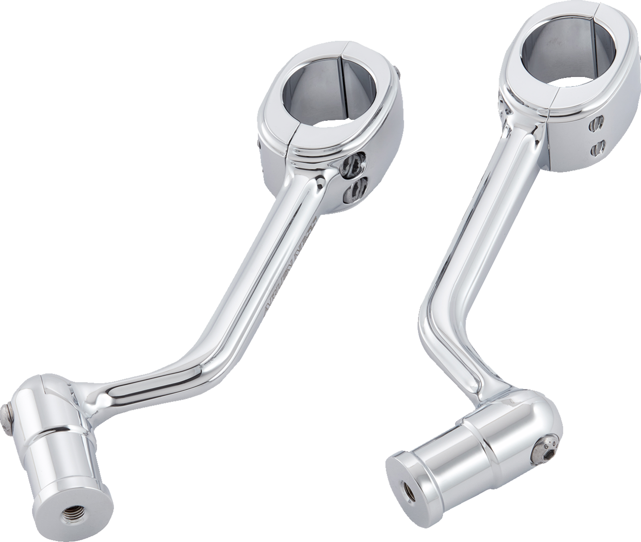 ARLEN NESS Forged Highway Peg Mounts - Chrome 400-044
