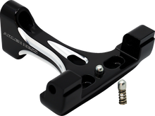 ARLEN NESS Forged Floorboard Mounts - Passenger - Black 410-033