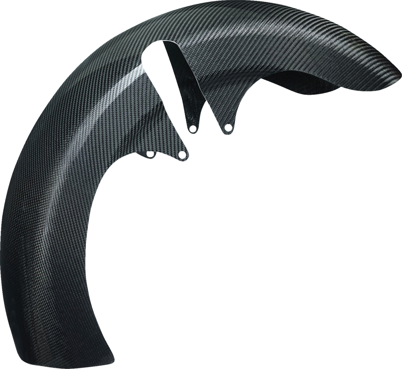ARLEN NESS 21" Front Fender - Wrapper - Carbon Fiber/Black 210-025