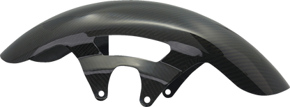 ARLEN NESS Front Fender - Cafe - 19" - Carbon Fiber - FLH/FLT '14-'23 210-010