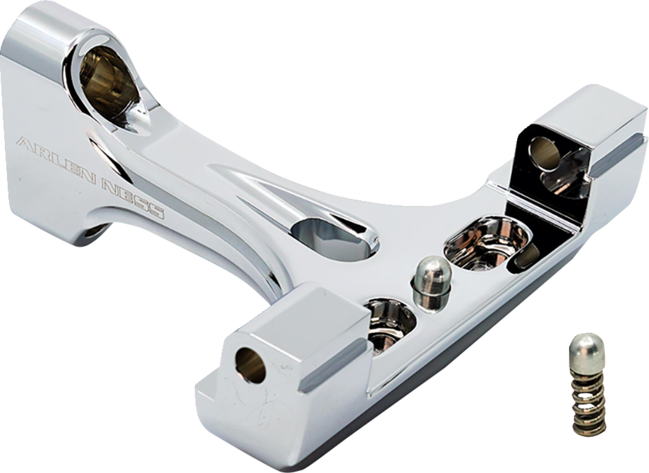 ARLEN NESS Forged Floorboard Mounts - Passenger - Chrome 410-034