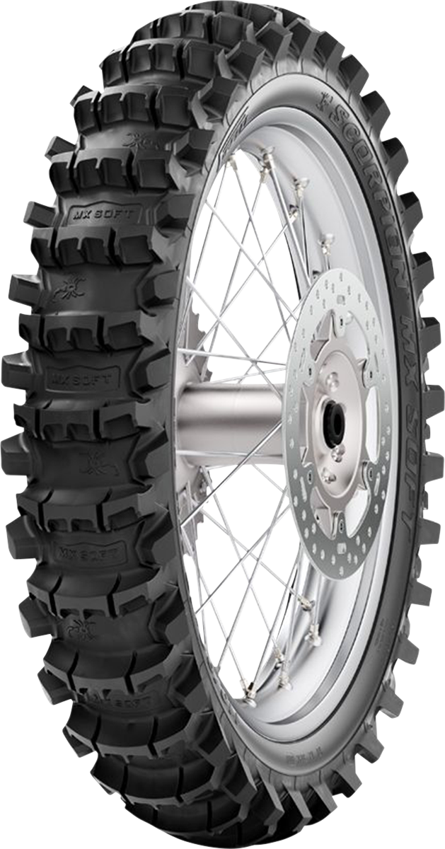 PIRELLI Tire - Scorpion* MX Soft - Rear - 120/90-18 - 65M 4294000