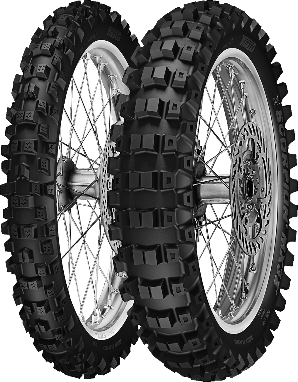 PIRELLI Tire - Scorpion* MX32* Mid Hard - Rear - 90/100-16 - 51M 3657400