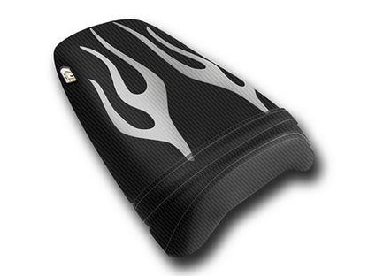 LUIMOTO (Flame) Passenger Seat Covers for the HONDA CBR954RR (02-03)