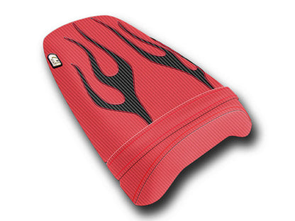 LUIMOTO (Flame) Passenger Seat Covers for the HONDA CBR954RR (02-03)