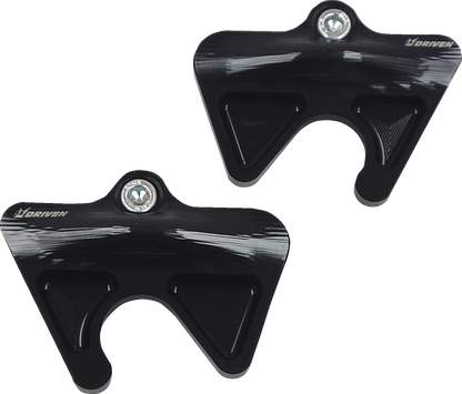DRIVEN RACING GP Lifters For Spooled Bikes - 6 mm - Black Anodized - Aprilia/Triumph/Yamaha DRPGPLS-6-BK