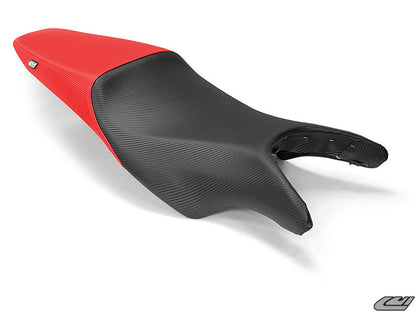 LUIMOTO (Baseline) Rider Seat Covers for the HONDA VFR800 (02-08)