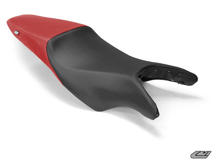 LUIMOTO (Baseline) Rider Seat Covers for the HONDA VFR800 (02-08)