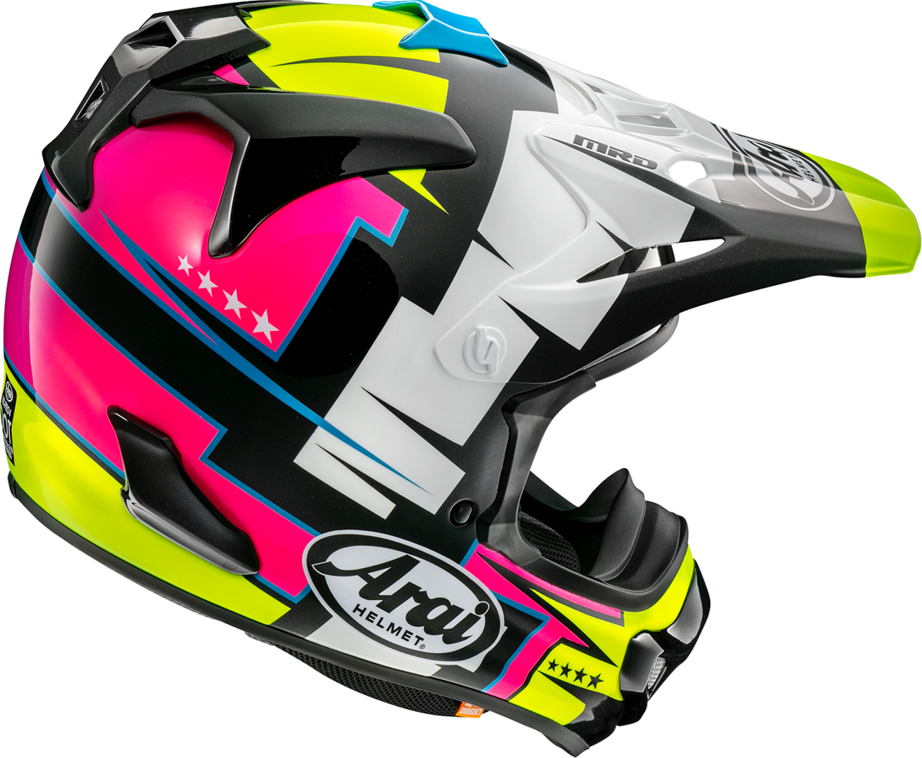 ARAI HELMETS VX-Pro4 Helmet - Battle - Yellow - XS 0110-8716