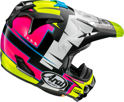 ARAI HELMETS VX-Pro4 Helmet - Battle - Yellow - XS 0110-8716