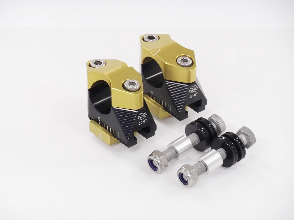 Gilles 2D.GT Adjustable Handlebar Risers for the Yamaha FZ-07/MT-07