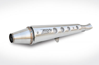 ZARD High Mount Cone style Exhaust for Triumph Scrambler