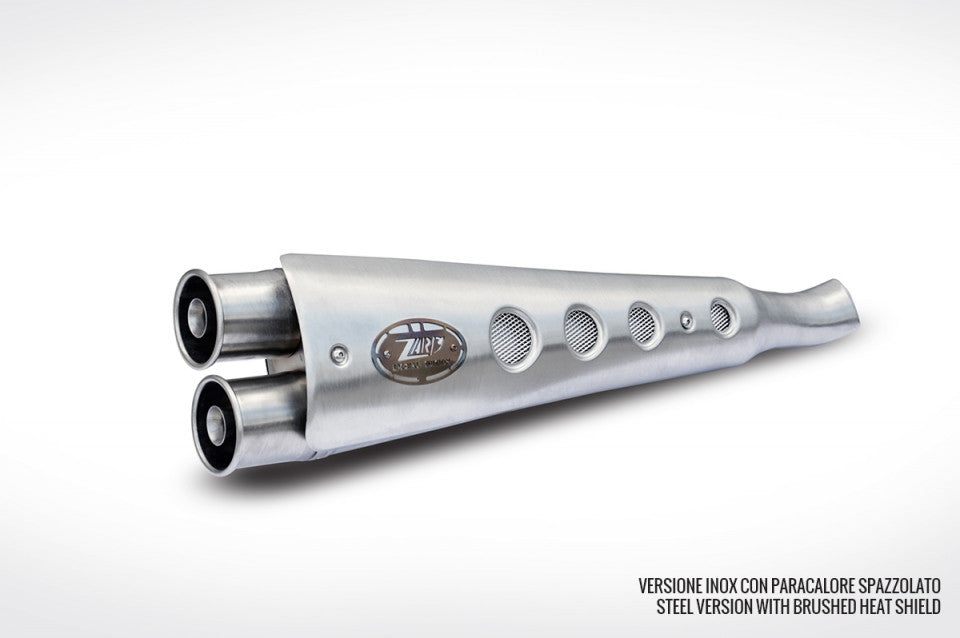 ZARD Special Edition HIGH MOUNT Exhaust for Triumph Scrambler