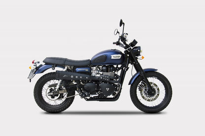 ZARD Short High Mount Exhaust for Triumph Scrambler