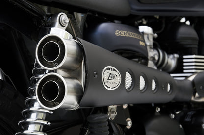 ZARD Special Edition HIGH MOUNT Exhaust for Triumph Scrambler