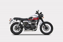 ZARD 'CROSS' Conical Exhaust for Triumph Scrambler  Thruxton and Bonneville