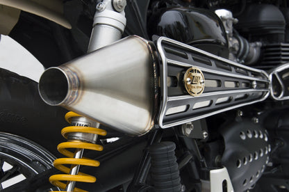 ZARD 2>1 STEEL RACING GOLD EDITION FULL KIT Exhaust for Triumph Scrambler