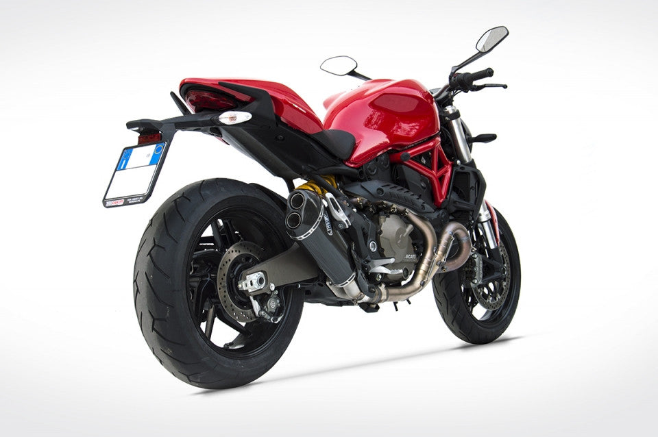 ZARD Slip-on Exhaust for Ducati Monster 821