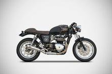 ZARD 'BAD CHILD' 2 into 1 Full Exhaust for Triumph Scrambler  Thruxton and Bonneville