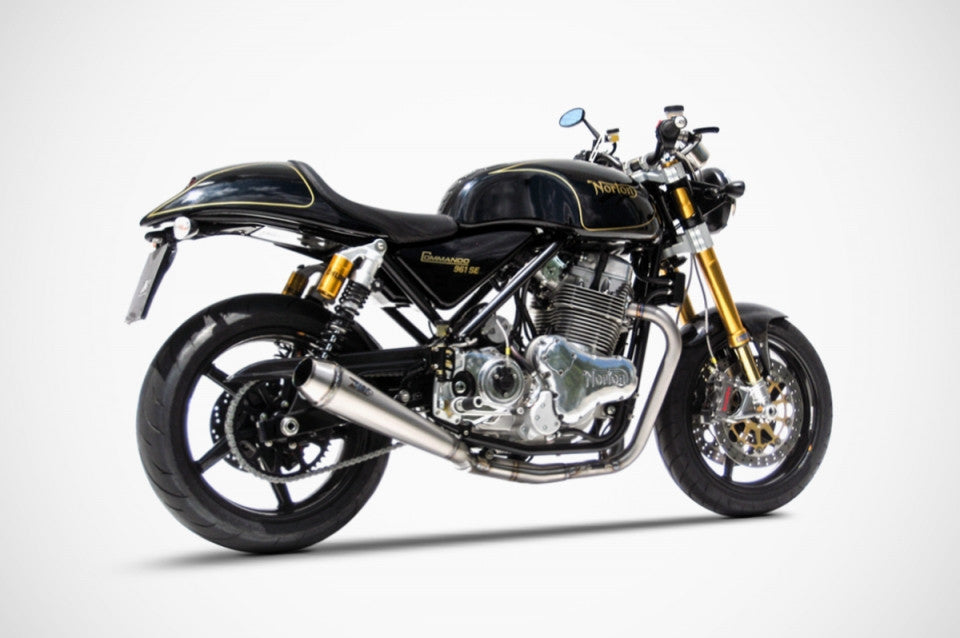 ZARD Full 2 into 1 Exhaust system for the Norton Commando 961 SE