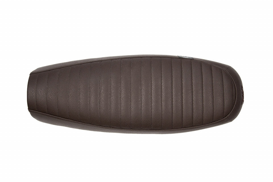 ZARD Slim Seat Lite 'STRIPES' for Triumph Thruxton  Bonneville  Street Twin  and Scrambler