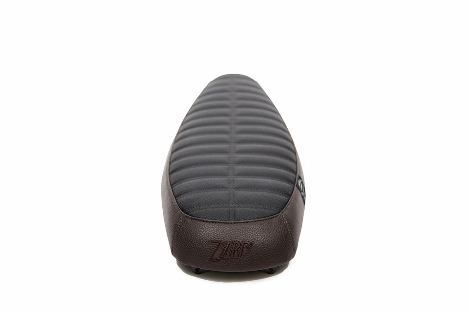 ZARD Slim Seat Essential 'DOUBLE STITCH' for Triumph Thruxton  Bonneville  Street Twin  and Scrambler