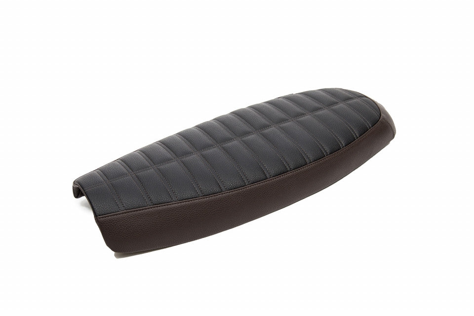 ZARD Slim Seat Essential 'DOUBLE STITCH' for Triumph Thruxton  Bonneville  Street Twin  and Scrambler