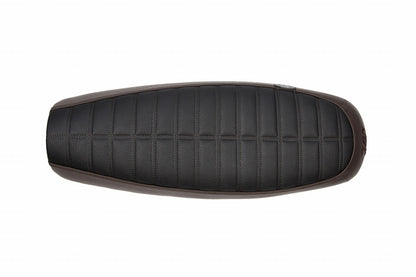 ZARD Slim Seat Essential 'DOUBLE STITCH' for Triumph Thruxton  Bonneville  Street Twin  and Scrambler