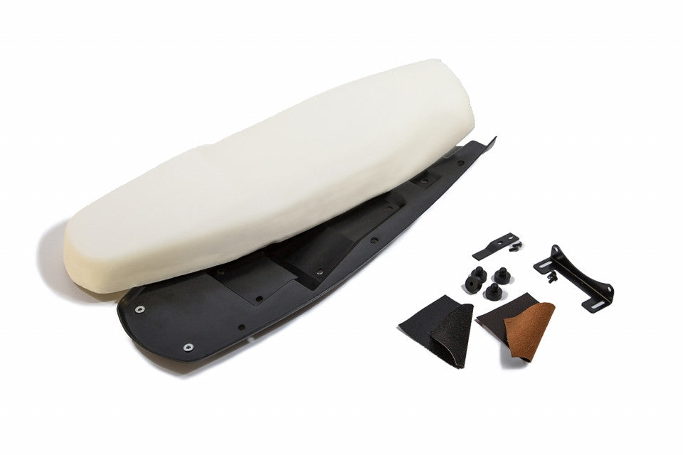 ZARD Slim Seat Lite 'STRIPES' for Triumph Thruxton  Bonneville  Street Twin  and Scrambler