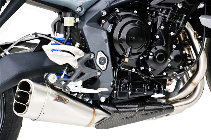 ZARD "SHORT" Slip-on Exhaust for Triumph Street Triple 675 (2013--2016)