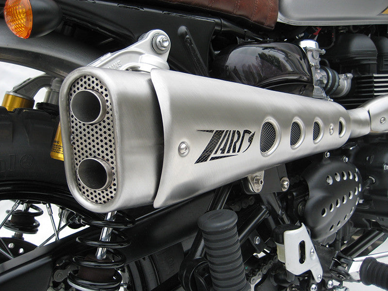 ZARD Short High Mount Exhaust for Triumph Scrambler