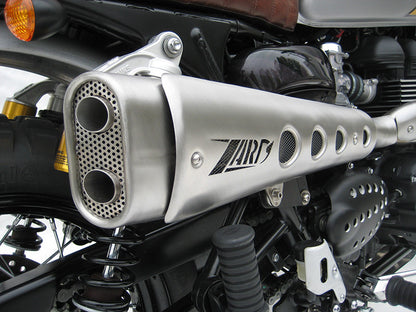 ZARD Short High Mount Exhaust for Triumph Scrambler