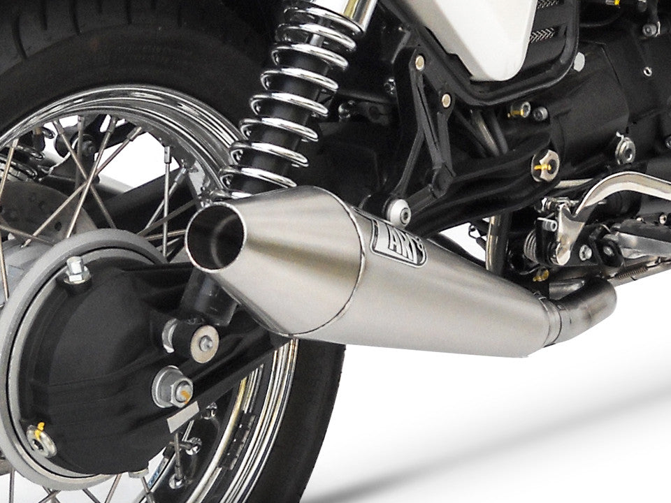 ZARD Conical Silencers for Moto Guzzi Cafe Racer / Cafe Classic (09-15)