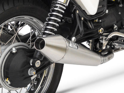 ZARD Conical Silencers for Moto Guzzi Cafe Racer / Cafe Classic (09-15)