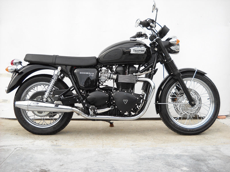 ZARD Conical Silencers Exhaust for Triumph Bonneville