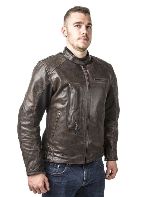 Helite Leather Airbag Jacket